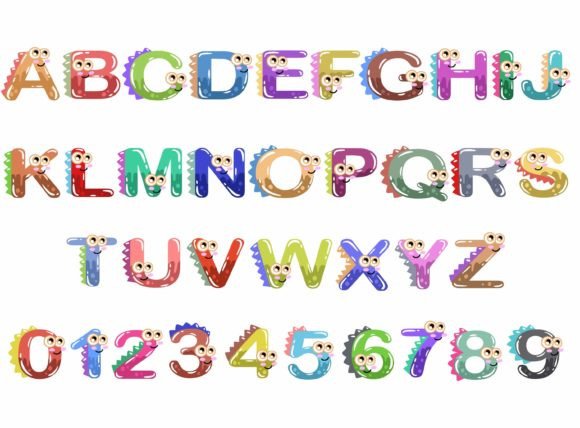Download Dinosaur Alphabet Letter and Number - Dino Collection