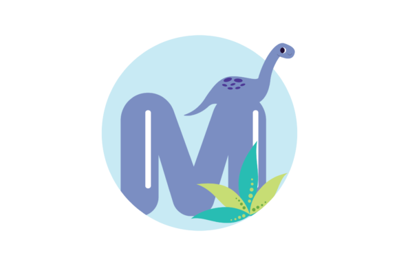 Download Dinosaur Alphabet Circle Background - Dino Collection