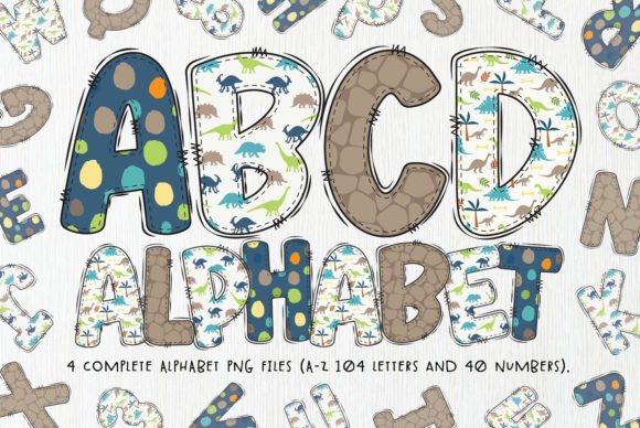 Download Dinosaur Alphabet - Dino Collection